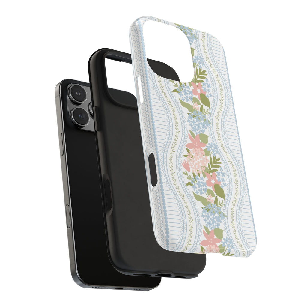 The Beatrice Botanical Stripe — Tough iPhone Case