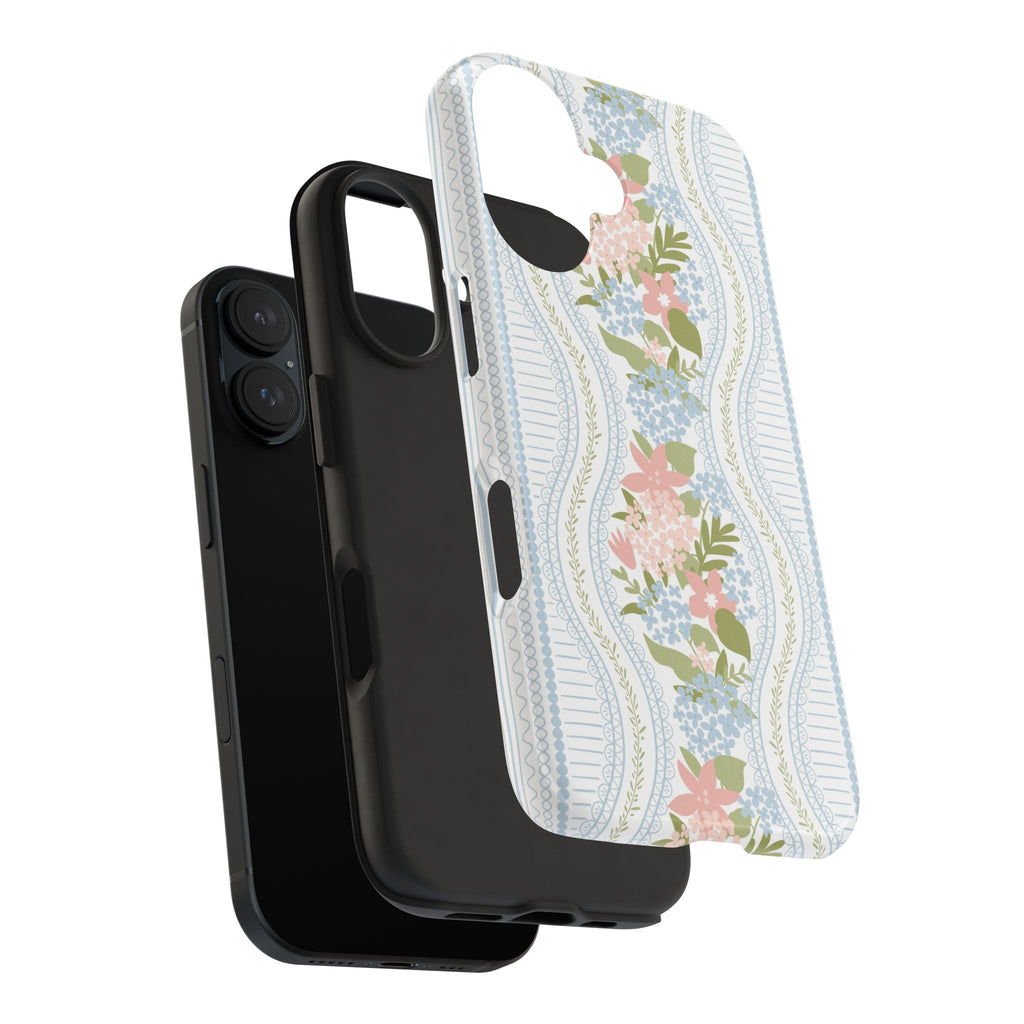 The Beatrice Botanical Stripe — Tough iPhone Case
