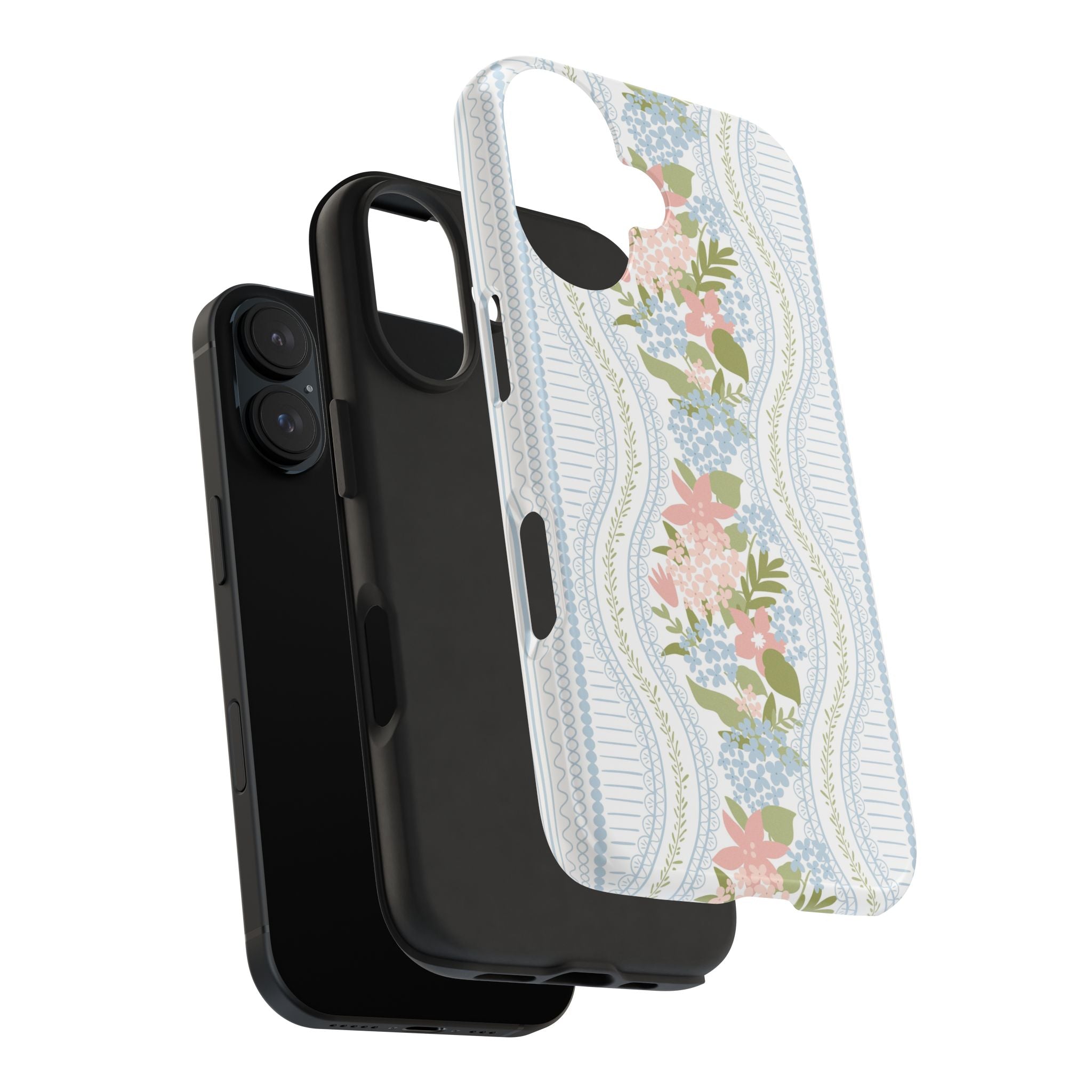 The Beatrice Botanical Stripe — Tough iPhone Case