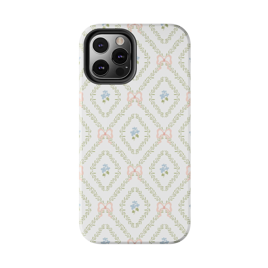 The Versailles Trellis Print — Tough iPhone Case