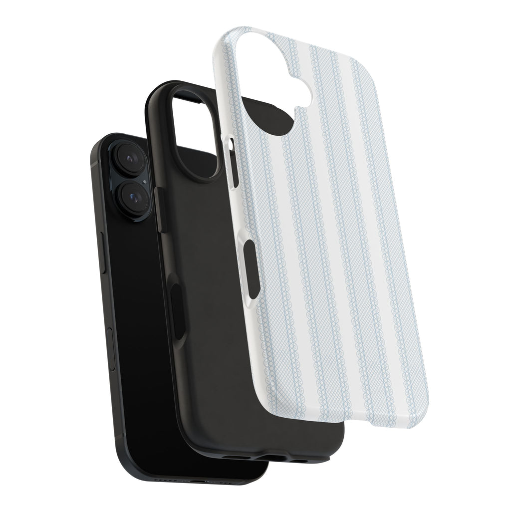 The Amelia Eyelet Stripe — Tough iPhone Case
