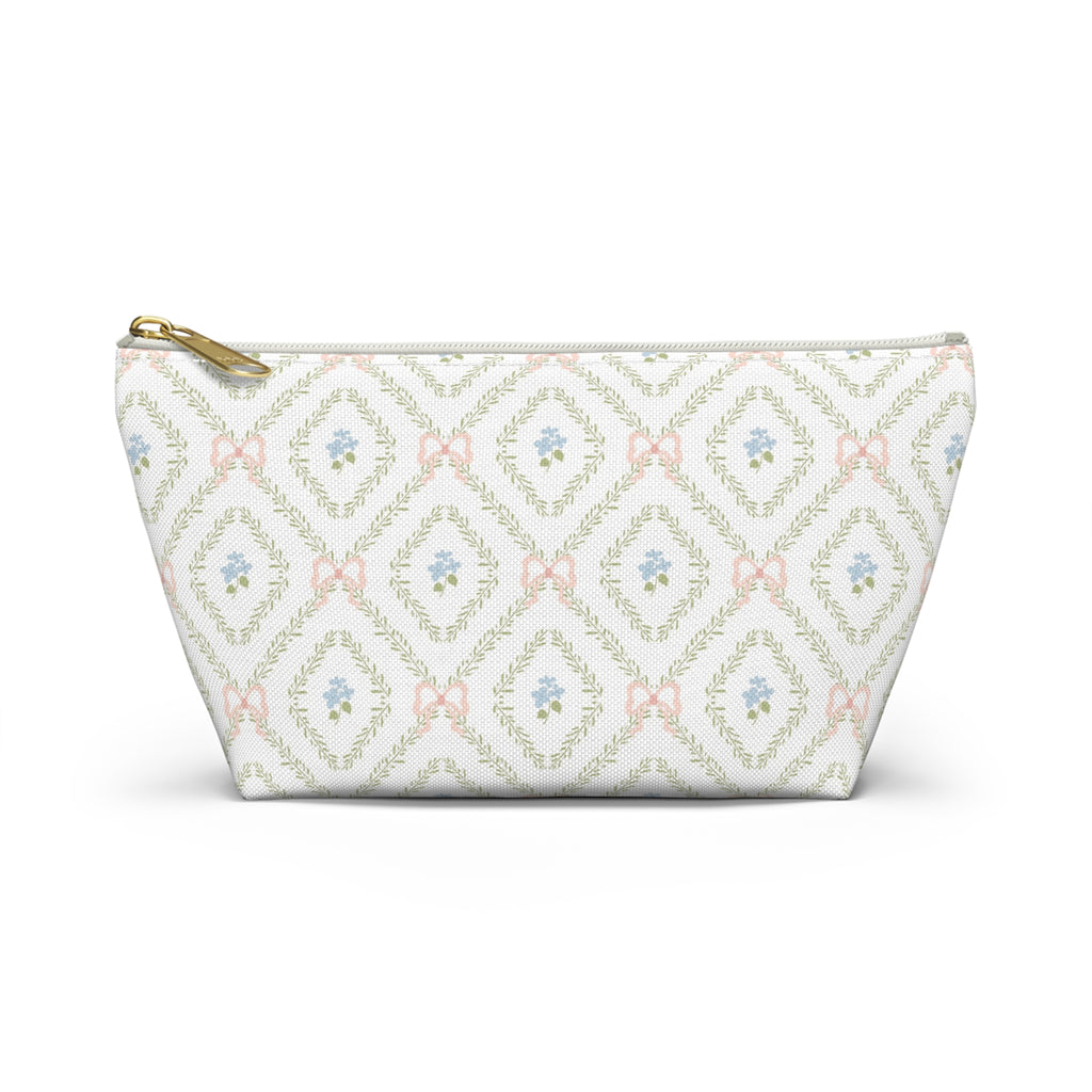 The Versailles Trellis Luxe Vanity Pouch