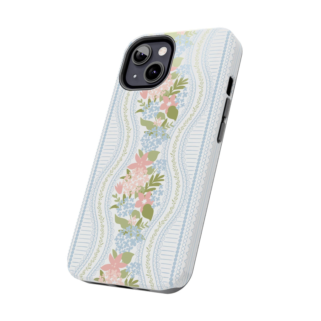 The Beatrice Botanical Stripe — Tough iPhone Case