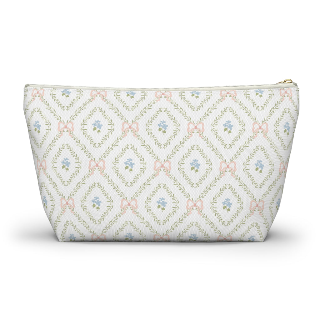 The Versailles Trellis Luxe Vanity Pouch
