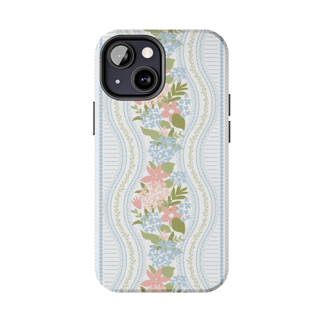 The Beatrice Botanical Stripe — Tough iPhone Case