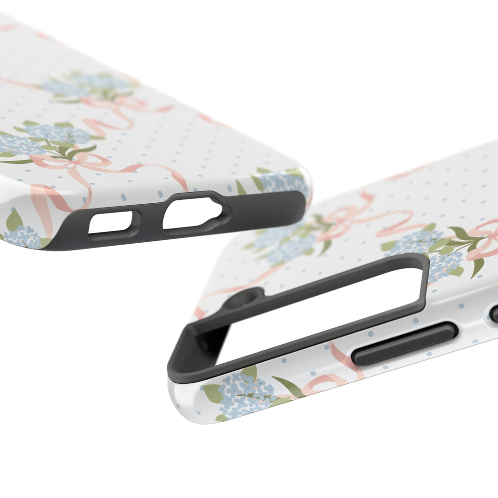 The Dot & Trellis Print — Tough iPhone Case