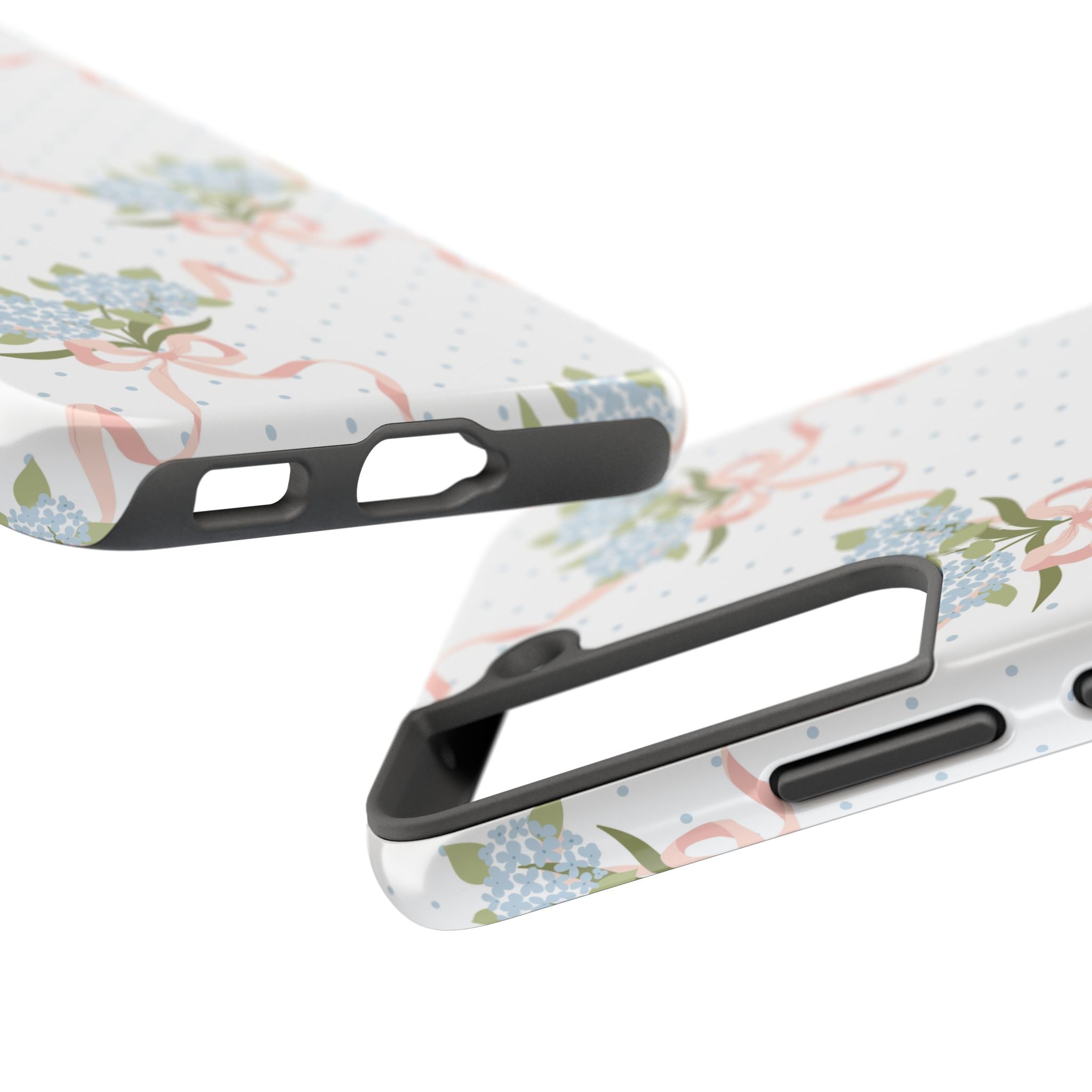 The Dot & Trellis Print — Tough iPhone Case