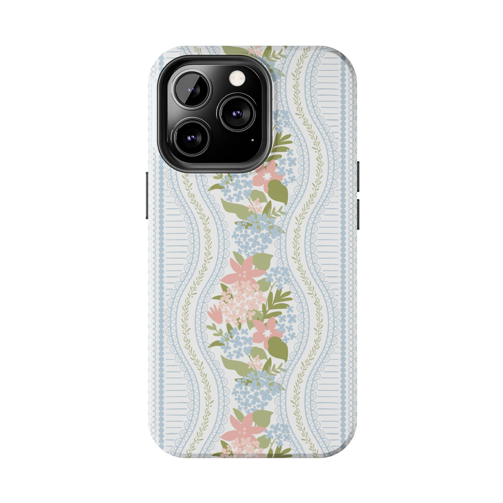 The Beatrice Botanical Stripe — Tough iPhone Case